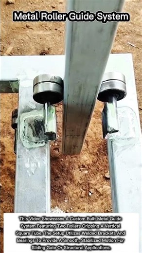 Metal Roller Guide System