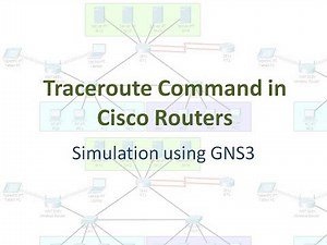 Traceroute Command in Cisco Routers