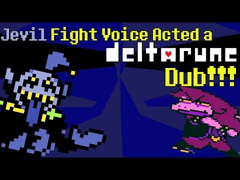 Jevil Fight Voice Acted - DELTARUNE