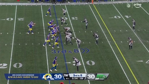 Seahawks win Thursday night thriller over Rams to take lead in NFC