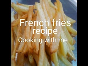 How to make MacDonald / KFC/burger king style French fries at home in easy way / French fries recipe