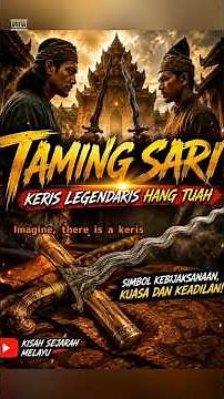 The Mystical Weapon of Hang Tuah ⚔️ #history
