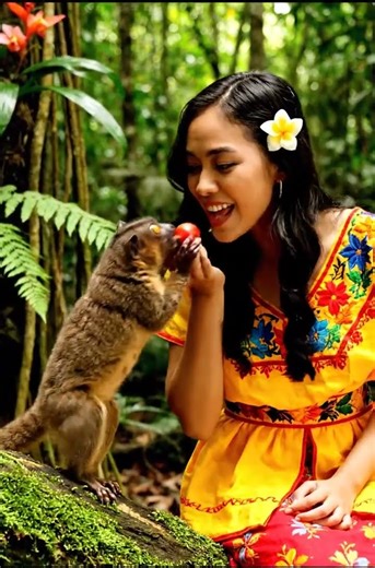 Tarsier Tap A Jungle Moment of Laughter #tarsier #philippines