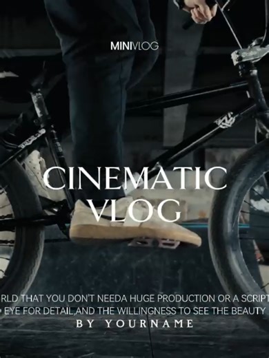 Cinematic Vlog Moments Recap