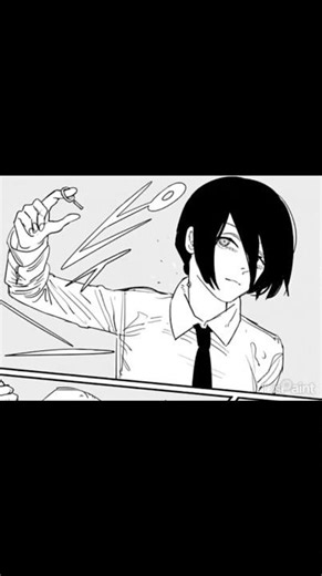 Reze coloured - csm 87 #Chainsawman #reze #rezechainsawman #manga #chainsawmanmanga #csm #art