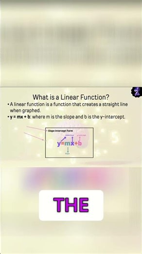 Linear Functions: Slope-Intercept Form Explained Simply