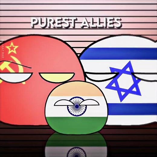 India's Allies Of All Time 🗿II #shorts #edit #countryballs #india #history