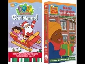 Opening to Dora the Explorer: Christmas! and Little Bill: Merry Christmas, Little Bill VHS (2002)