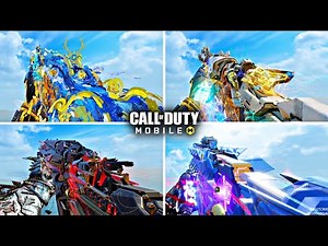 ALL 33 Mythic Guns In COD Mobile | EVERY Mythic Weapons Inspection & Kill Effects In CODM | ULTRA HD