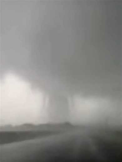 Am I crazy, or does this look like the shape of some kind of creature in Missouri?#creature #weird #Storm #fyp #talecreation