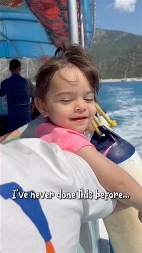 My first boat ride 🥹