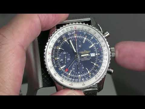 Setting the time and date on the Breitling Navitimer GMT