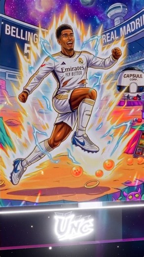 POV: Jude Bellingham is an Anime Character ⚽ #judebellingham #shorts #footballart