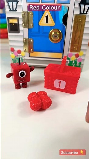 Red Colour | Numberblock 1 | Counting | Educational Videos for Kids