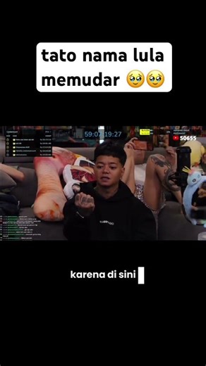 cnita mas YB ke lula ngak PUDAr kok #marapthon #ybrap