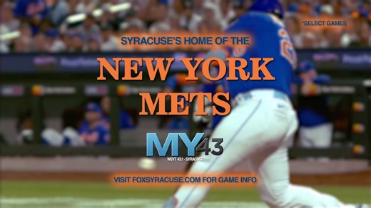 Syracuse's home for NY Mets baseball is #my43syracuse! Watch today at 330p as they take on the Mariners. Go to foxsyracuse.com for our full Mets schedule. #mlb #mets #mariners #baseball | Fox68 Syracuse | Facebook