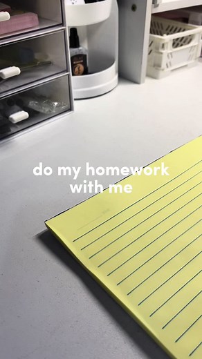 Study with me and take notes | Writing homework notes for a relaxing study session