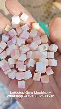 Automatic shell bead milling machine #automaticstonebeadmillingmachine #stonebeadmillingmachine