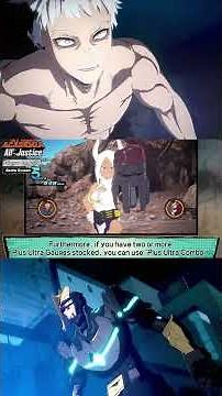 MY HERO ALL JUSTICE NEW BATTLE SYSTEM AND COMBOS EXPLAINED