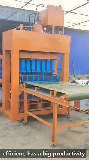 100ton pressure automatic earth mud compressed brick machine / soil clay interlocking block machine