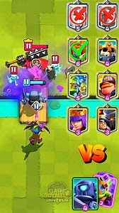 9.8K views · 48 reactions | Clash royale Mini Pekka + Dart Goblin vs All Champions  | Croyal Universal | Facebook