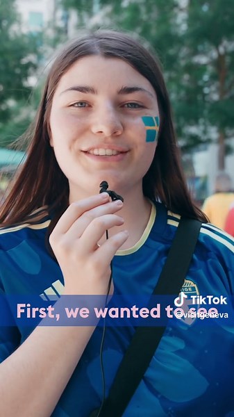 Looking for ideas on what to do and see in Geneva beyond the Women’s Euro games? ⚽ Throwback to last week’s pre-match chat with this British fan who shares her plans and recommendations! 💡 #VisitGeneva #WEURO2025 #IneedSwitzerland #GenèveauCoeurduJeu #SummerInGeneva #GenevaTok #SwissTok