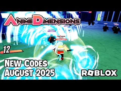 Roblox Anime Dimensions Simulator New Codes August 2025