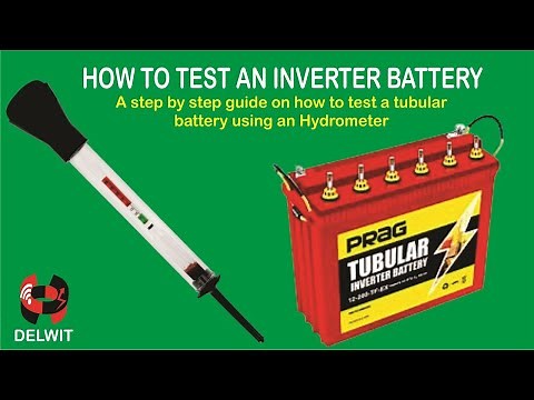 How to Test Inverter Batteries
