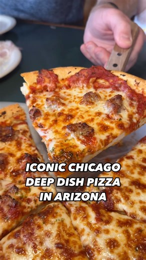 49K views · 232 reactions | This is one of the most iconic spot in Arizona! @nellospizzamesa has been serving up some of the best deep dish pizza in Valley since the 80s! We’ve been coming here forever and love that the restaurant and pizza haven’t changed! Nello’s 2950 S Alma School Rd Mesa, AZ 85210 #deepdish #pizza #nellos #arizona #deepdishpizza #asu | Hungry Hotline | Facebook
