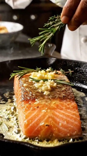 The Only Way to Cook Salmon #foodasmr #cooking