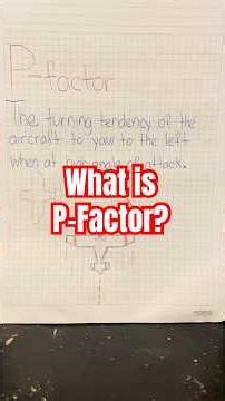 What is P-Factor? #easyaviationreviews #aviation #studentpilot #aviationdaily