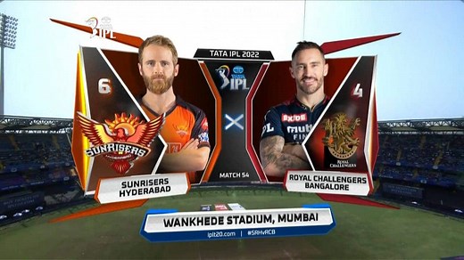 IPL 2022 M54: SRH vs RCB – Match Highlights