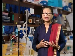 Gel filtration using sephadex