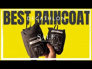 The Best Decathlon Raincoat / Rain Jacket For Men 🔥 Decathlon Quechua NH100 Rain Coat Review 2024