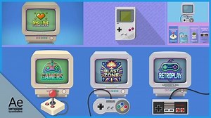 Download Retro Gaming Pack - Videohive - aedownload.com