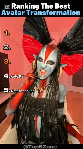Ranking The Best Avatar Makeup Transformation