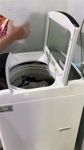 PART 2-Mencuci baju pakai mesin cuci top loading LG T2107NBTW-7kg #lg #mesincucilg #mesincucimurah