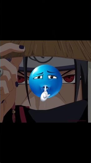 Blue Emoji Anime Edit | Anime Edit Joobi edit #anime #itachiuchiha itachi #naruto