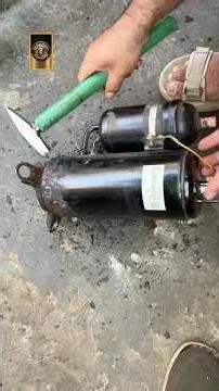 How to fix a rusty compressor body.#youtubeshorts