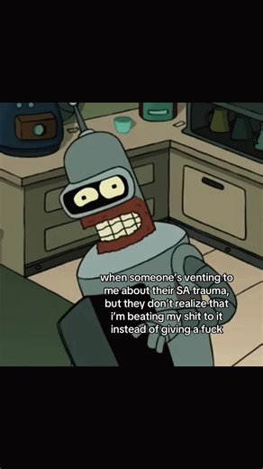 bro i love those videos of people talking about their trauma in extreme detail and then imagining it in my head. it CANT be only me, i know it can’t. / #futurama #bender #benderbendingrodriguez #fyp #cierra