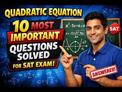 10 Most Important Maths Questions for Government Exams | SAT Level Tricks & Solutions 2026 #SAT