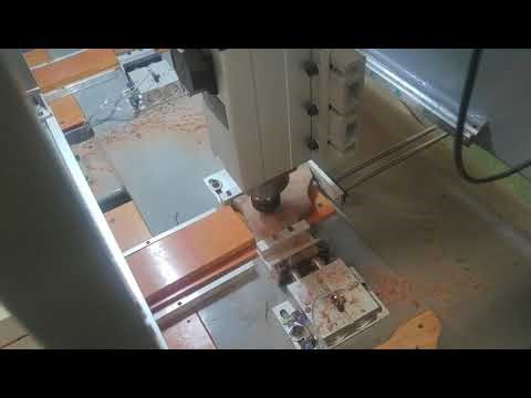 Hand saw wood handle inside shaping machine