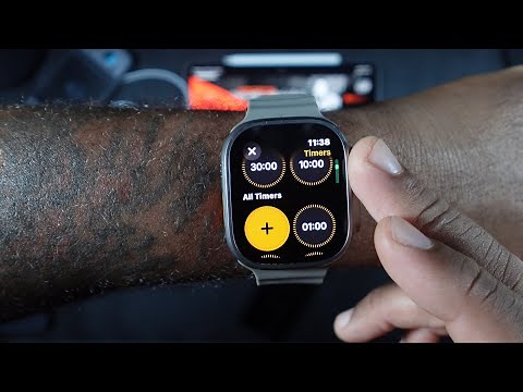 Apple Watch Ultra | Timer App | How To