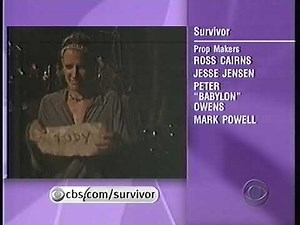 WWJ (CBS) split-screen credits [June 14, 2000]
