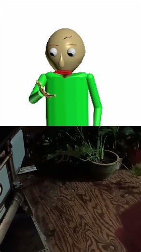 I broke Baldi's ruler.