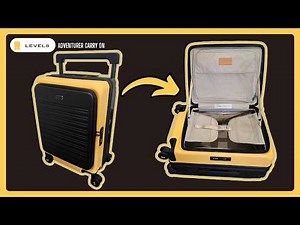 🧳 LEVEL8 Adventurer Carry-On | Premium Build & One Big Wide Opening!