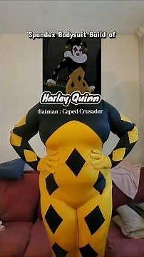 #HarleyQuinn Spandex Bodysuit Build! - Batman: Caped Crusader Version #cosplaybuild