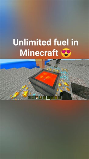 how to get unlimited fuel in Minecraft #minecraft #minecraftbuilds #minecrafttutorial #shorts #viral