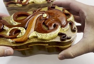 Octopus Gift Idea for Octopus Lover Wooden Box - Wooden Octopus Jewelry Box - Handmade Octopus Art Box - Octopus Lover Gift Idea for Her - Etsy