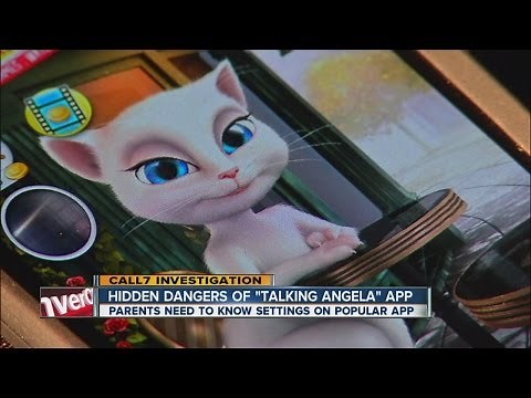 Hidden dangers of 'Talking Angela' app